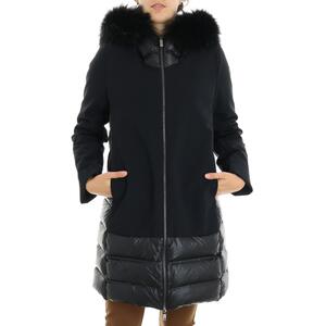 GIUBBOTTO WINTER HYBRID PARKA LADY FUR RRD NERO